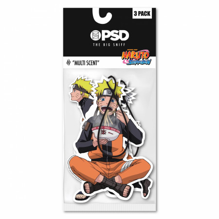Naruto Shippuden 3-Pack Multi Scent Air Fresheners